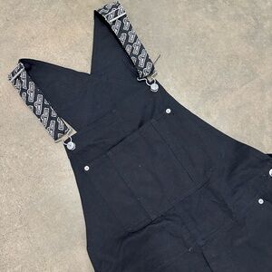 Sesame Street Overalls black size medium 36x29
